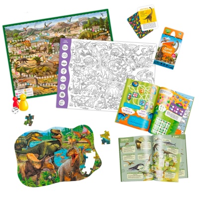 Игровой набор Подарок для любознательных В мире динозавров Геодом